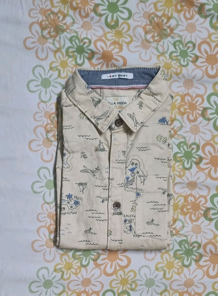 5-6 Year BOYS - PURE Cotton Shirt