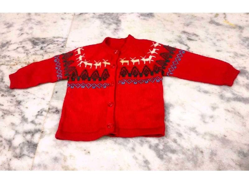 Thick Cardigan sweater For Girl's