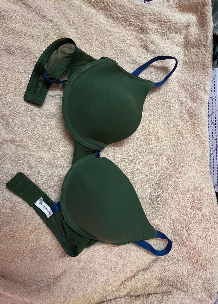 Zivame Green Padded Bra