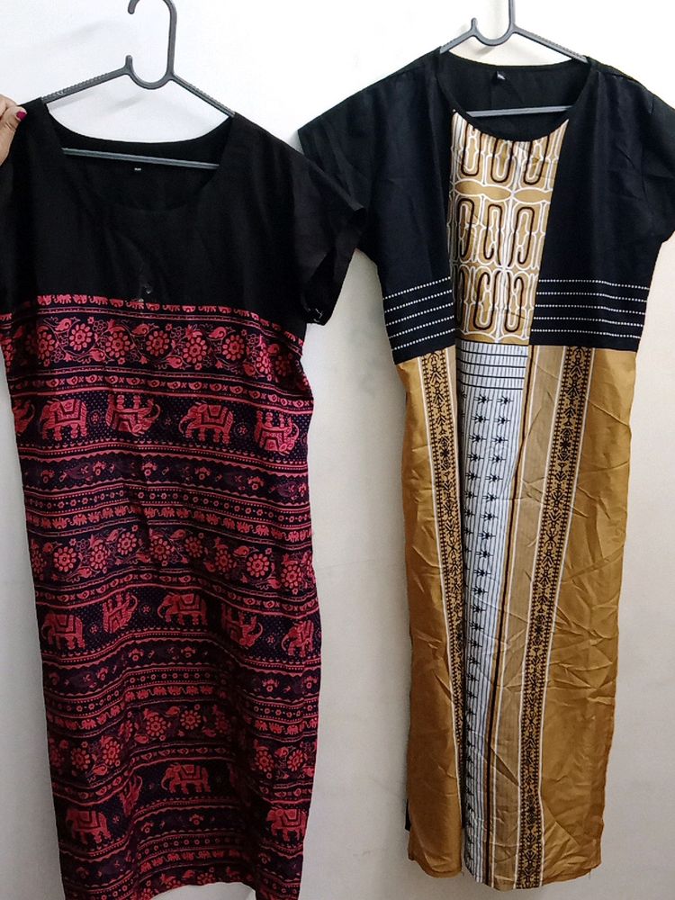 Xxl  2 Kurtis  One Kurti Has Flaw Other Is Not