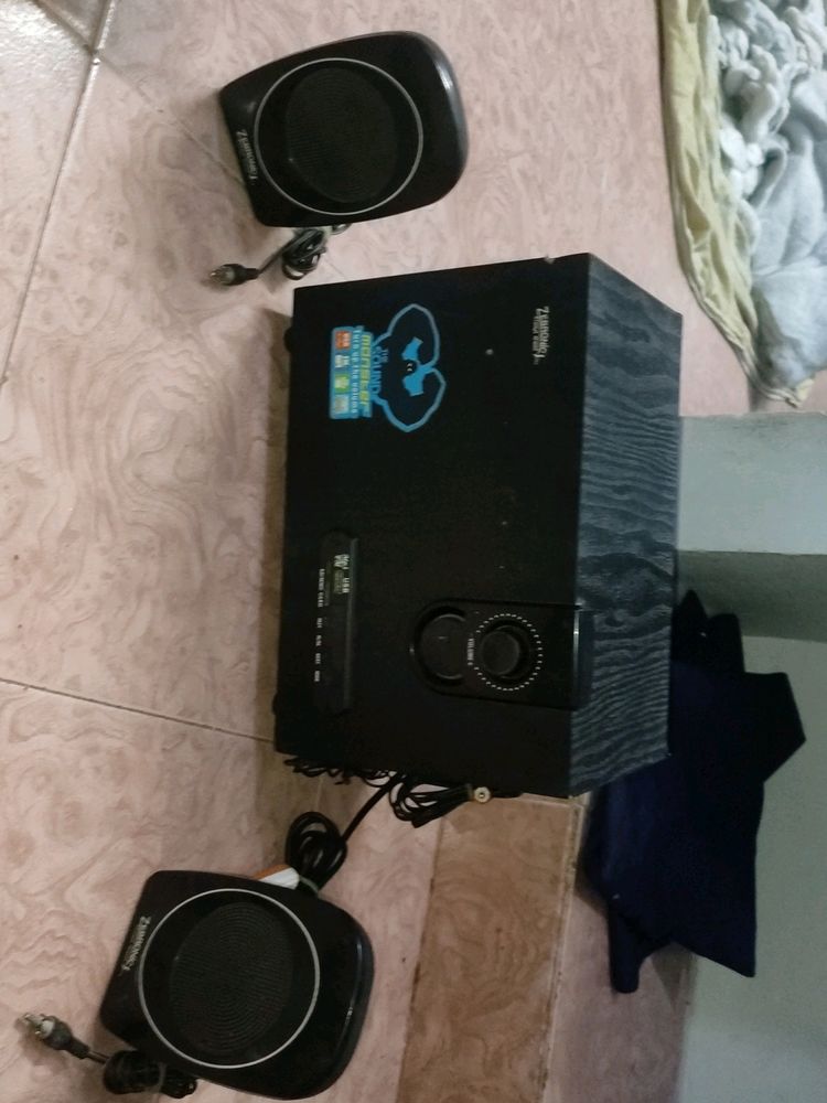 Zebronics  Speaker 🔊    Fully  Working Condition