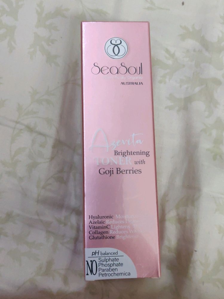 SEASOUL BRIGHTENING TONER WITH GOJI BERRIES.