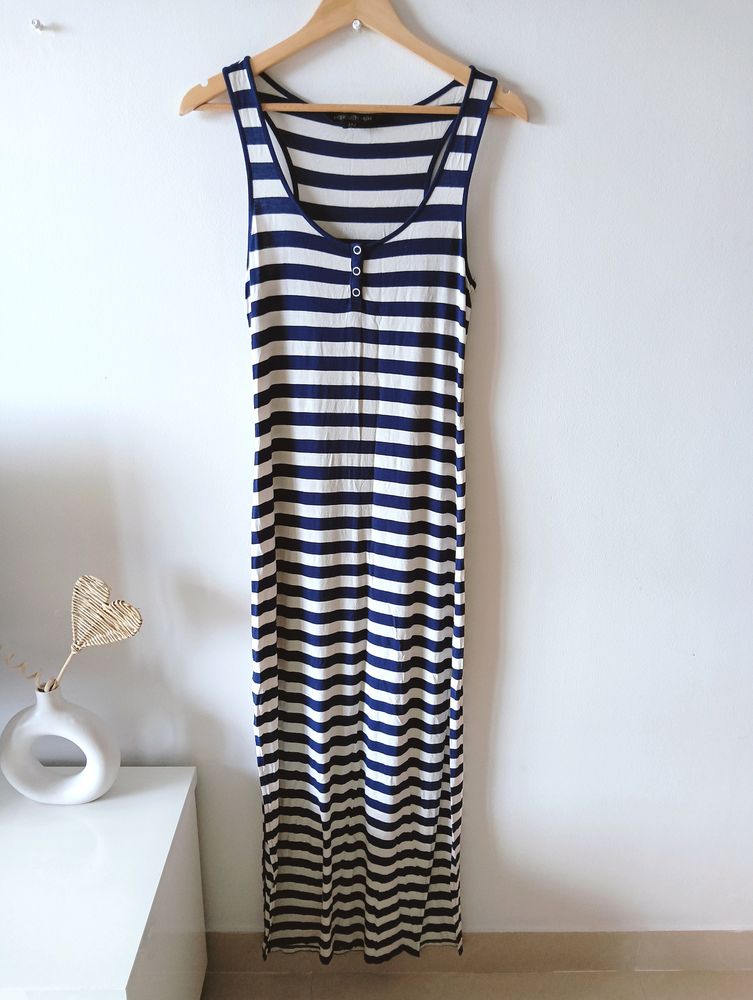 Forever New Striped Tank Maxi Dress