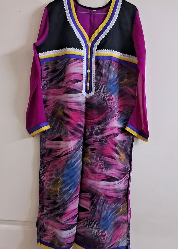 Digital Printed L Kurta