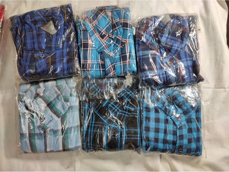 Check Shirt Mutli Color New Collections.