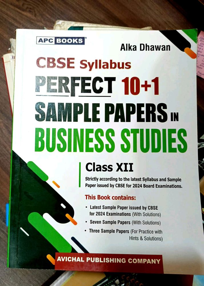 Sample Paper 2024 Edition