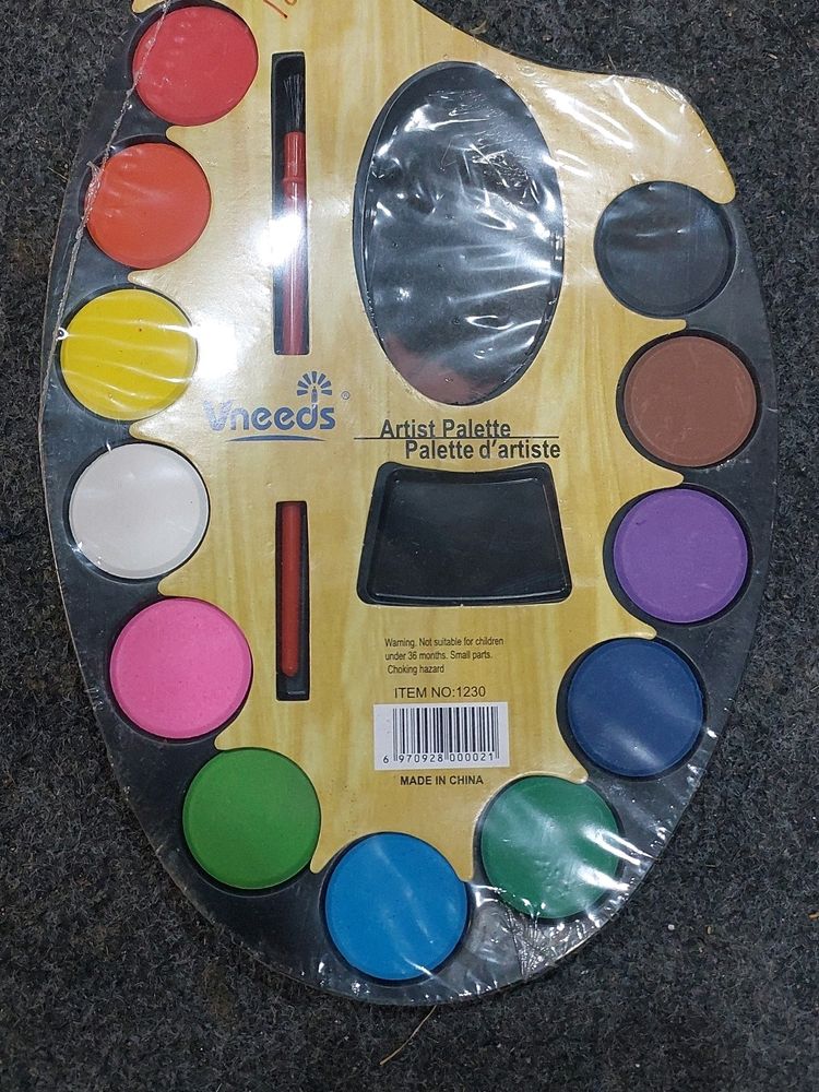 Vneeds Artist Palette Of 12 Colours