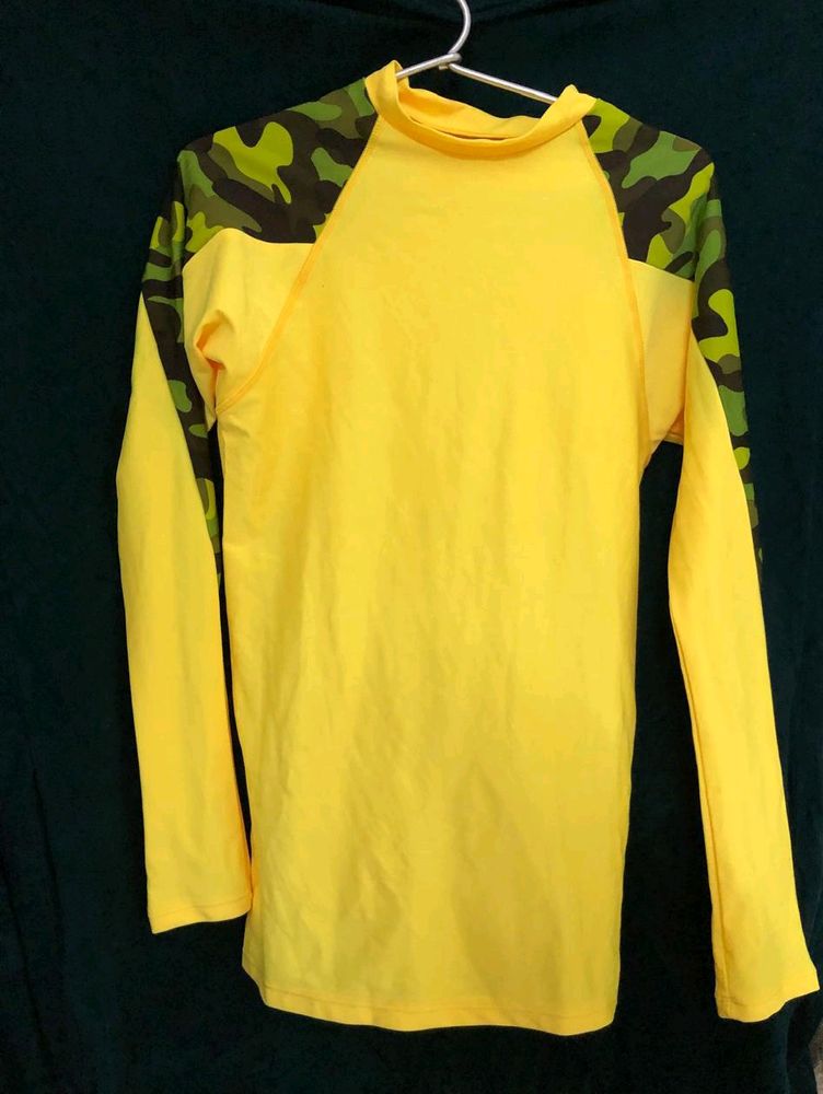 Yellow Long Sleeve T Shirt