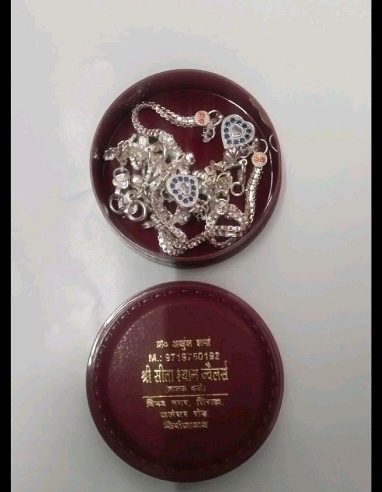 Silver Payal For Girls