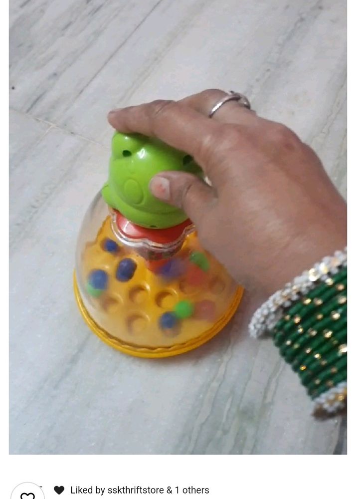 Frog Jump Toy