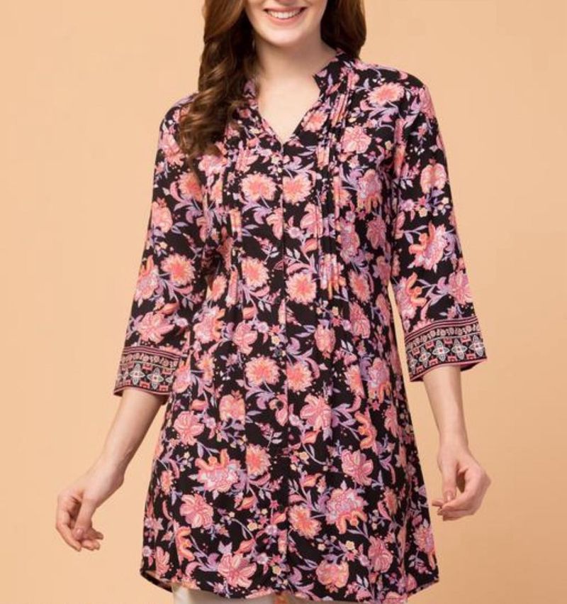 Floral Printed Tunic