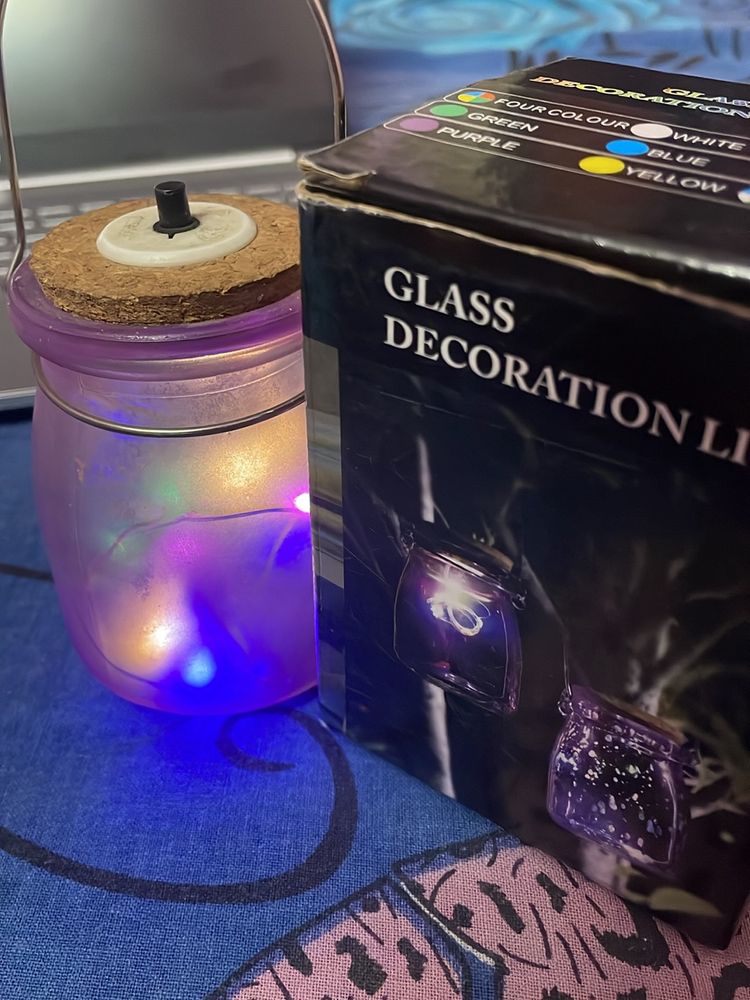 Glass Decoration Light