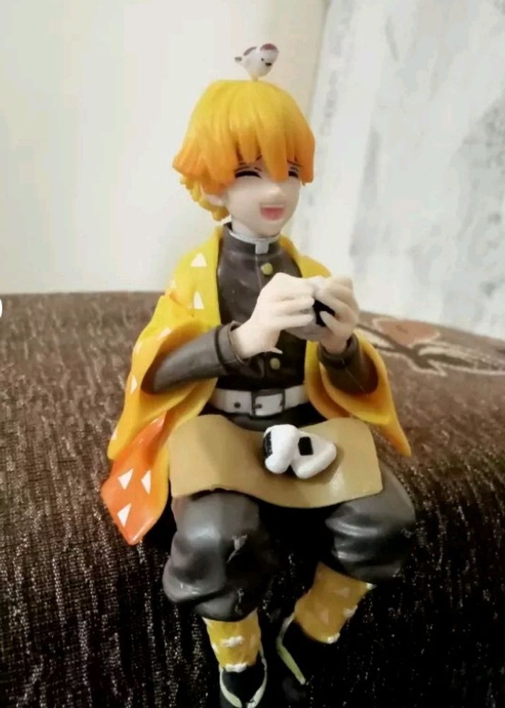 Demon Slayer Anime Zenitsu Agatsuma Action Figure