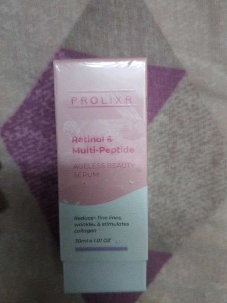 Prolixr RETINOL AND MULTI PEPTIDE Ageless Beauty