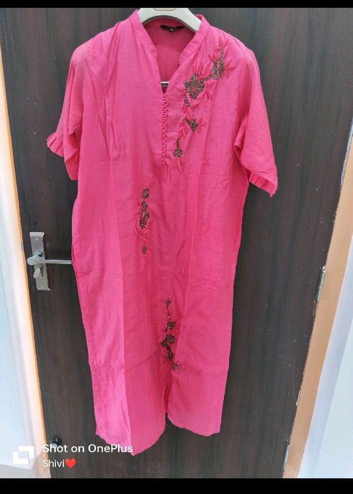 Beautiful Pink Kurta