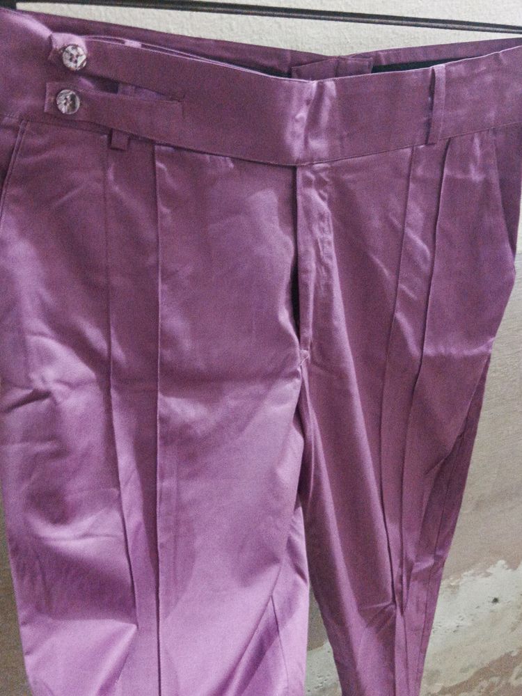 Formal pant, Purple Colour