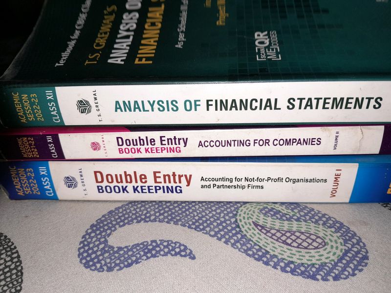 Class 12th Accountancy Books