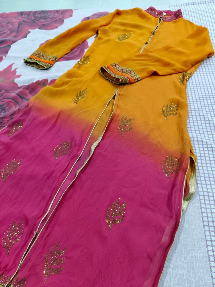 Front Slit Designer Kurta