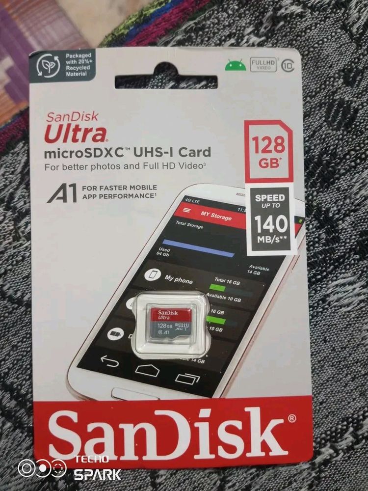 128 Gb Sandiak Memory Card Fix Rate