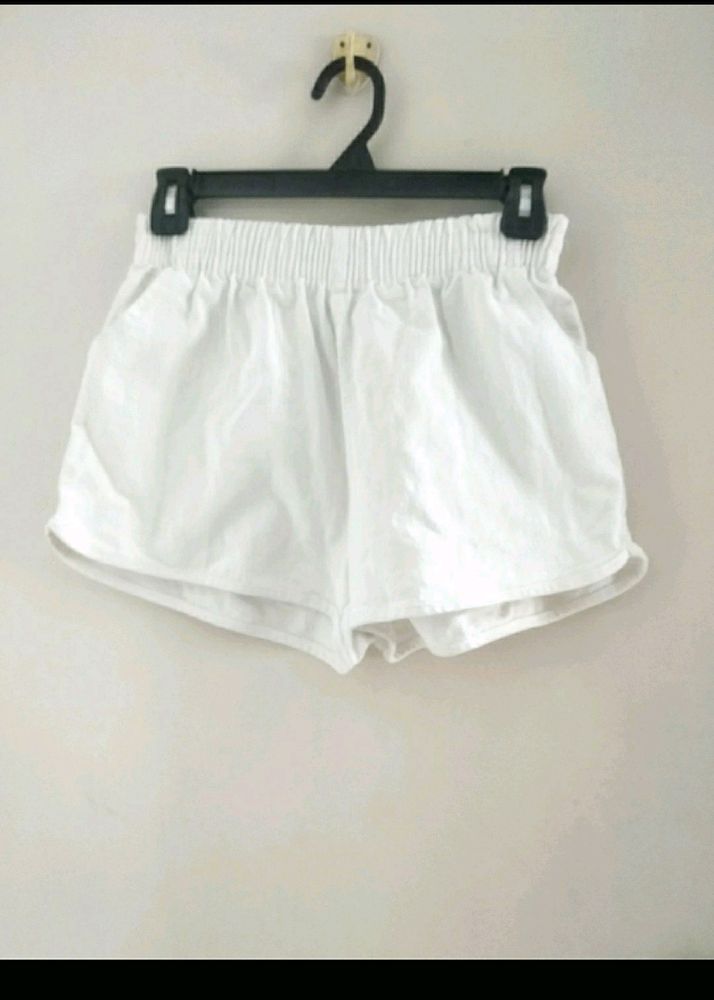 Beautiful White Shorts