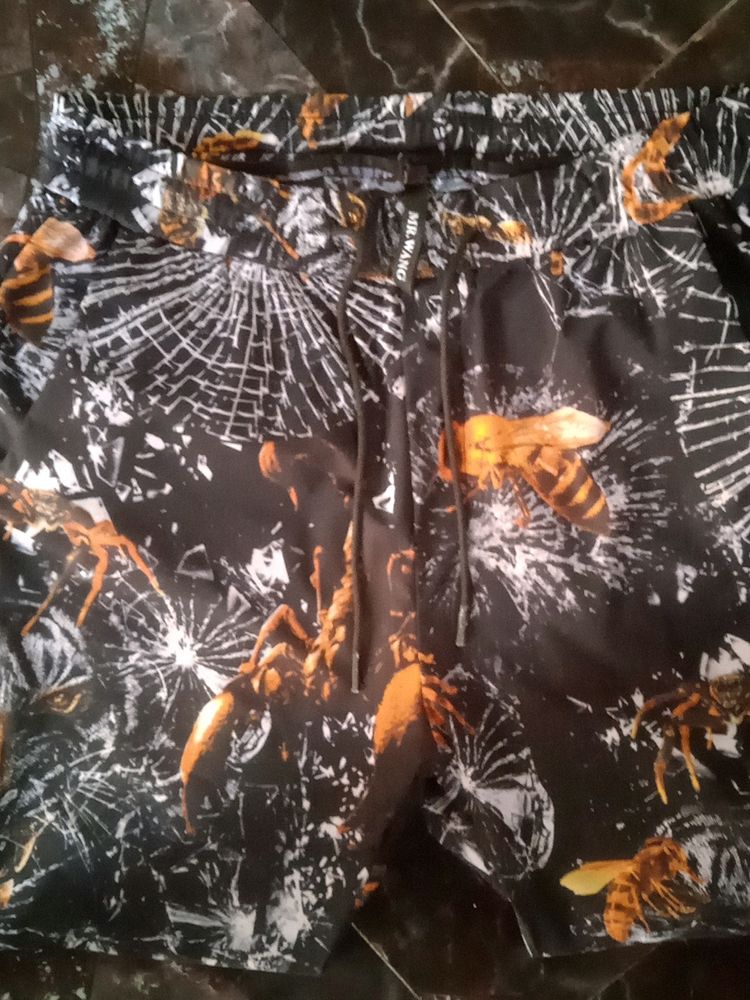 MR WANG Spider Print Track Pant