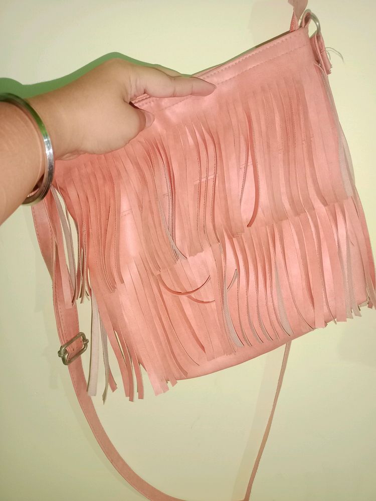Pink Side Bag