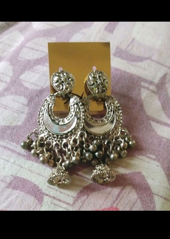 Women Oxidised Earring.