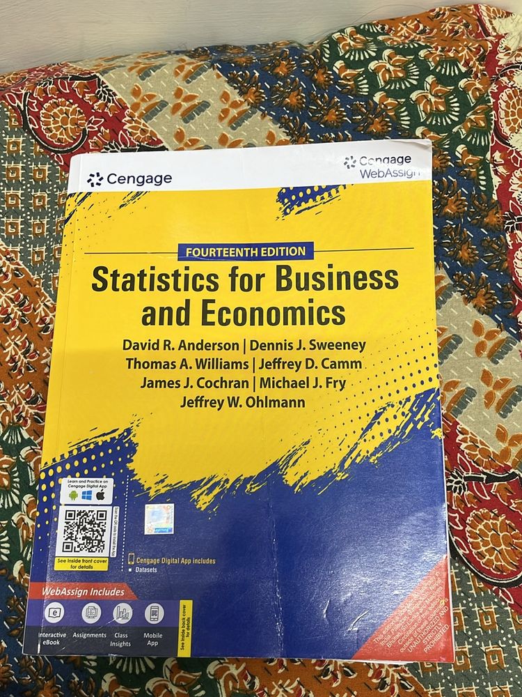 NEW Statistics Book IIM