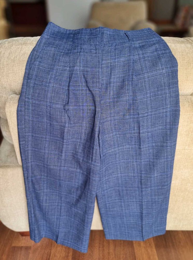 MARKS & SPENCER COTTON TWEED PANTS