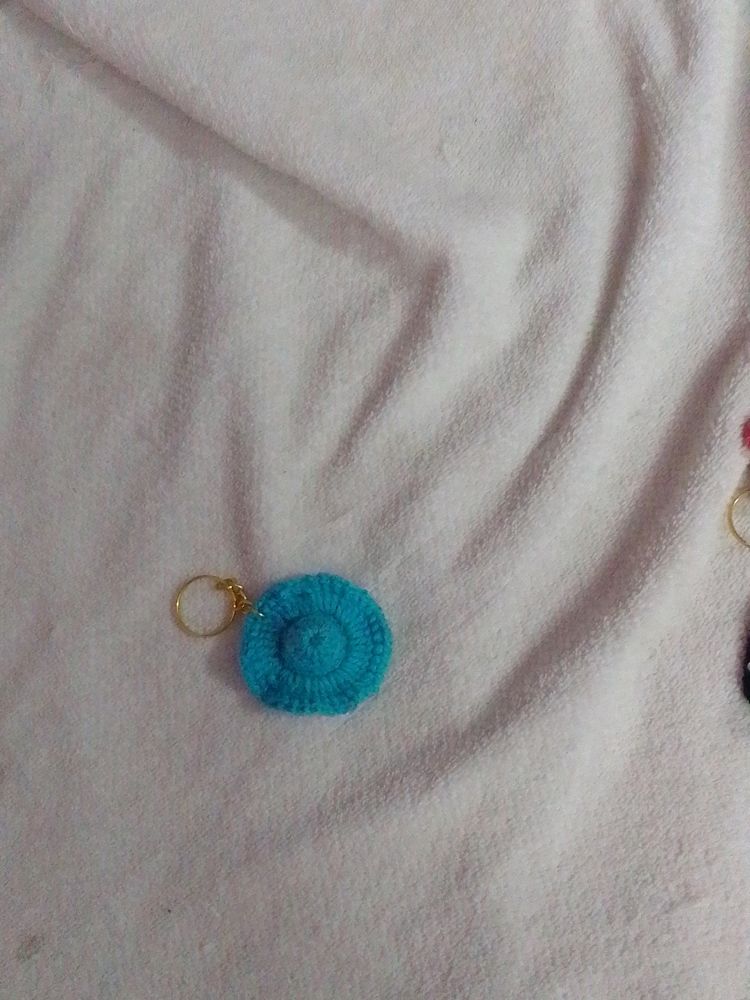 Crochet keychains