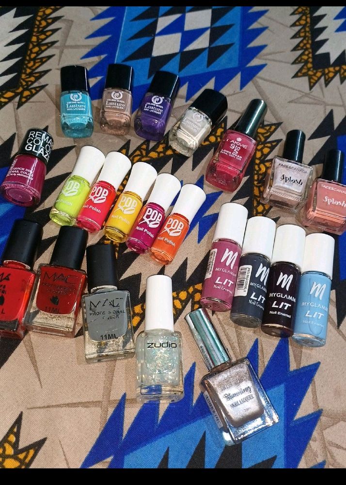 Nail Polish 50 Rupees Each