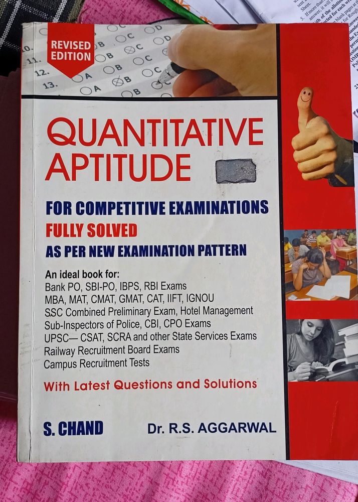 Quantitative Aptitude RS Aggarwal S Chand Math