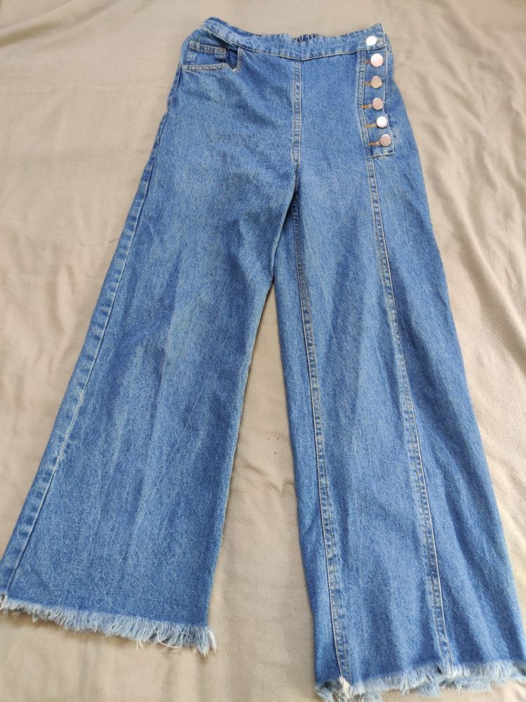 Denim Decent Flared Trouser