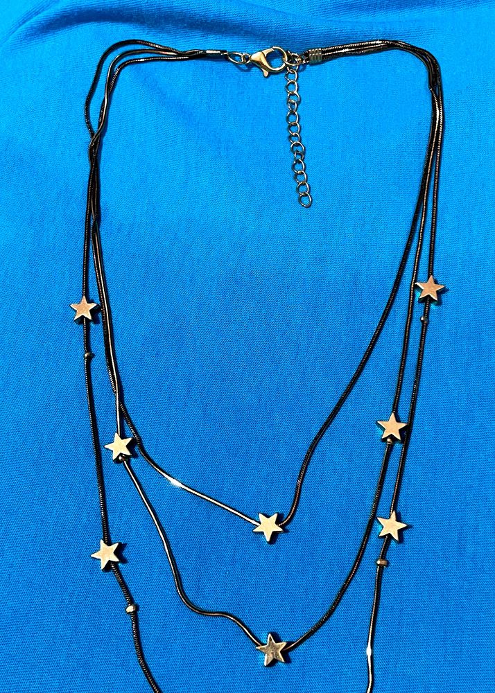 Layered Star Necklace