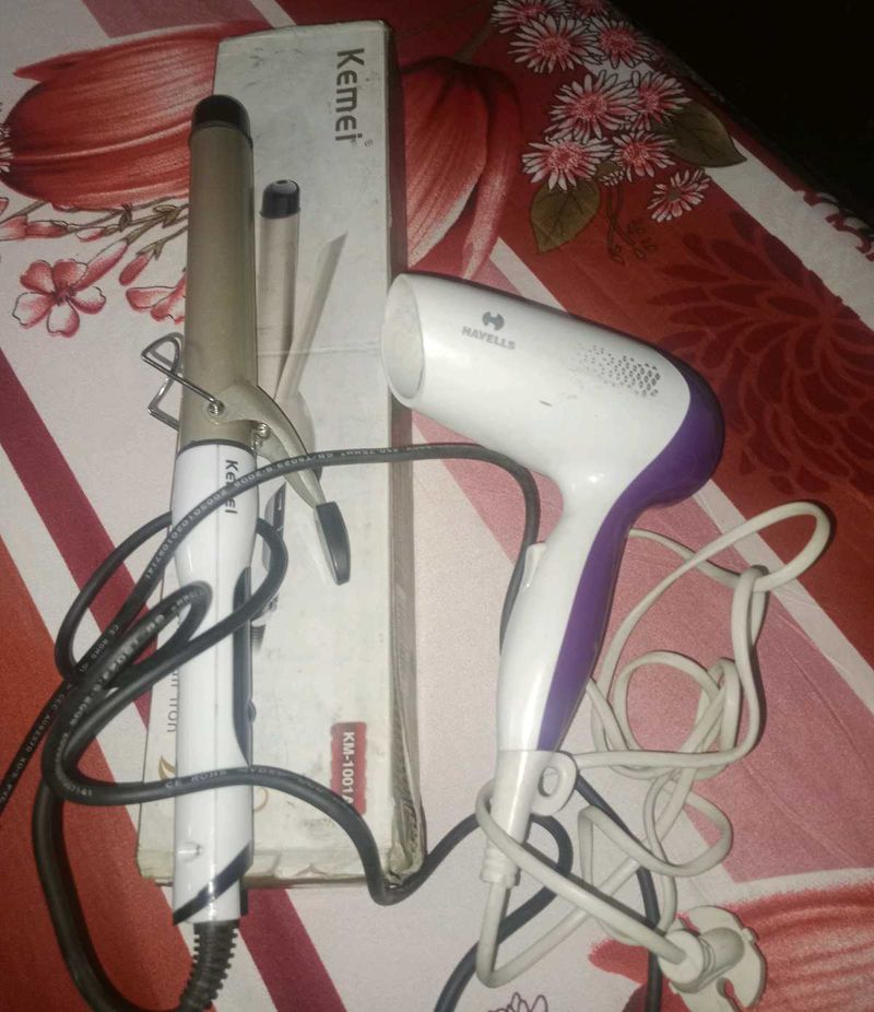 Hair Curler And Dryer 💕