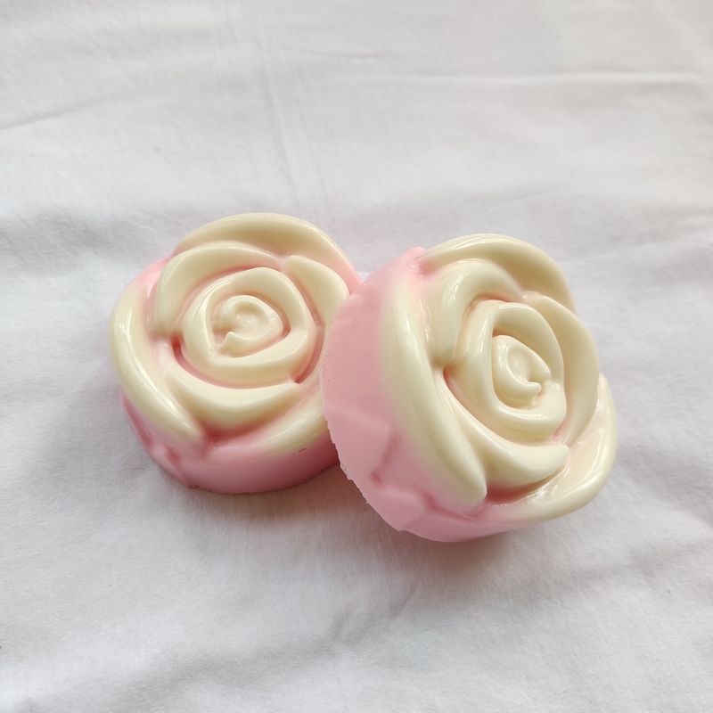 Rose Soap 2 Pc