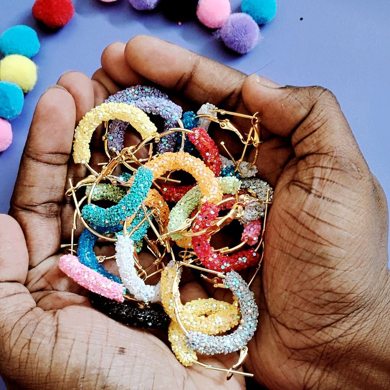 Color Combo Earrings Set