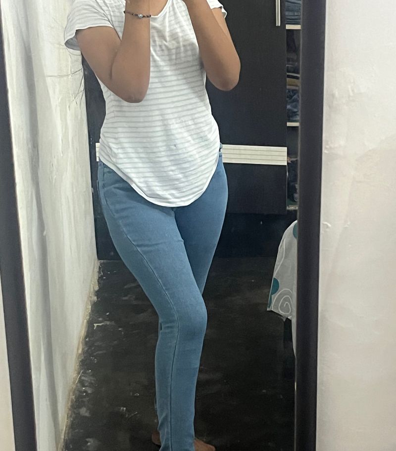 Light Blue Skinny Jeans