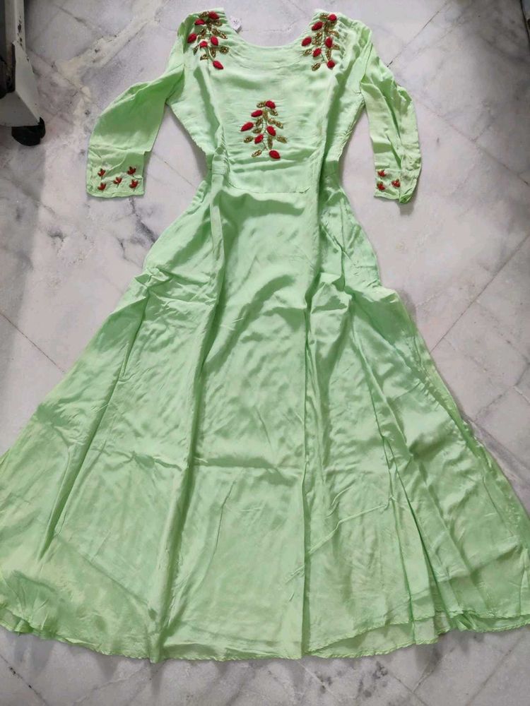 Embroidered Gown