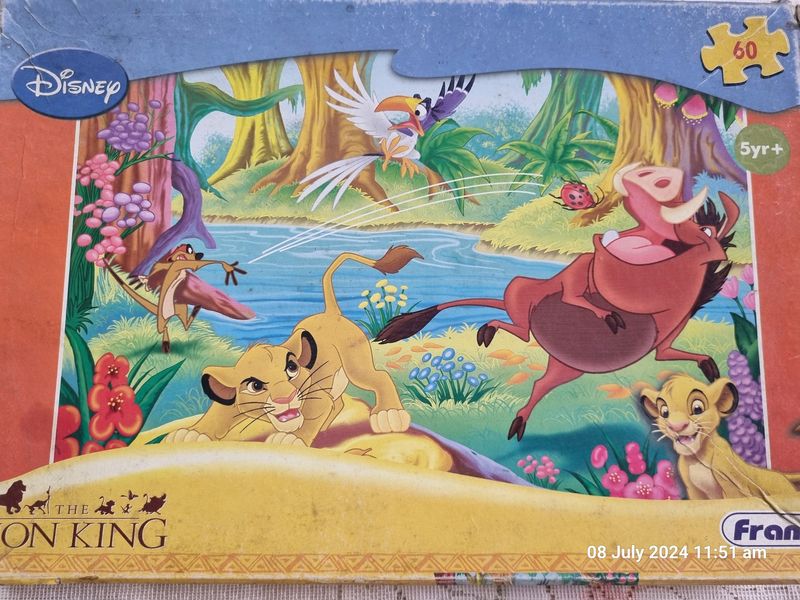 Disney THE LION KING PUZZLE