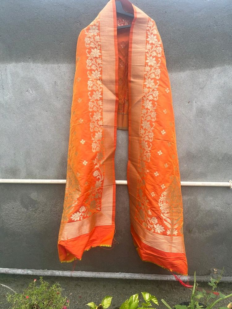 Pure Banarasi Brocade Stole