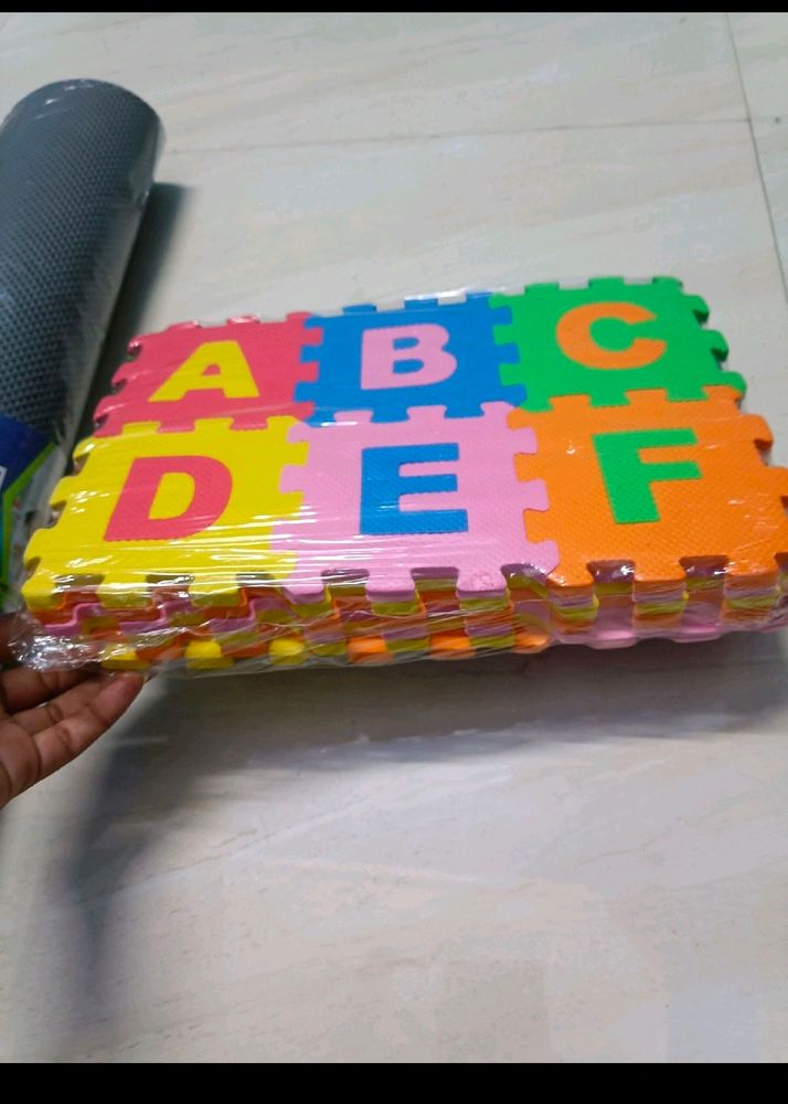 Alphabet Small Mat Fir Children Learn Easily