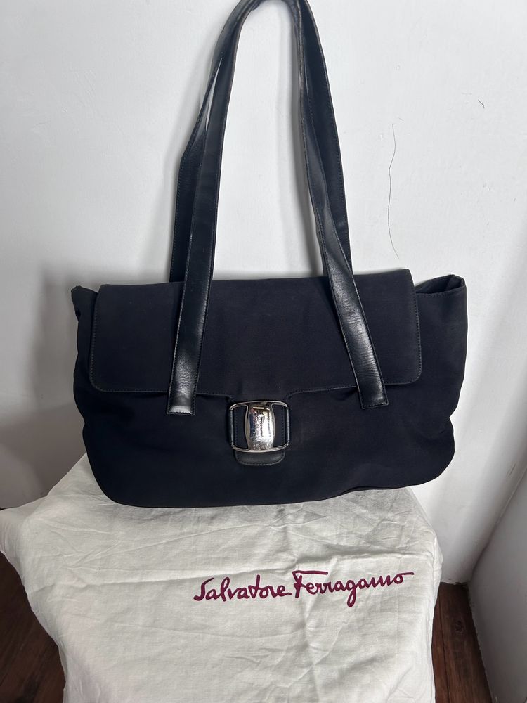 Salvatore Ferragamo Authentic Nylon Bag