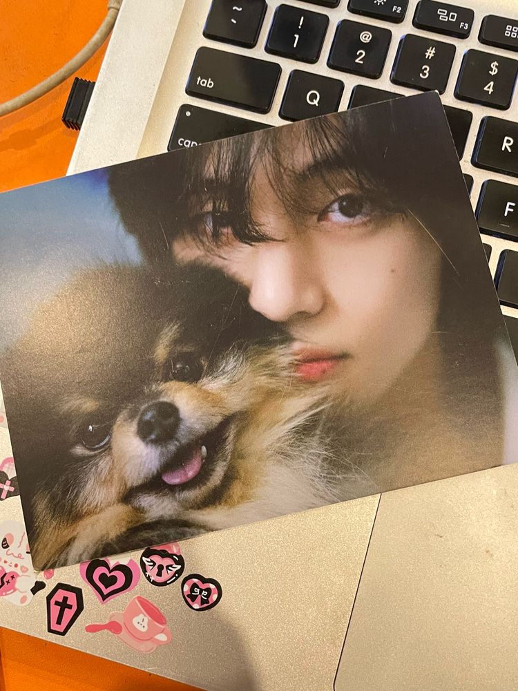 BTS TAEHYUNG/ V UNOFFICIAL SET OF 2  POSTCARDS.