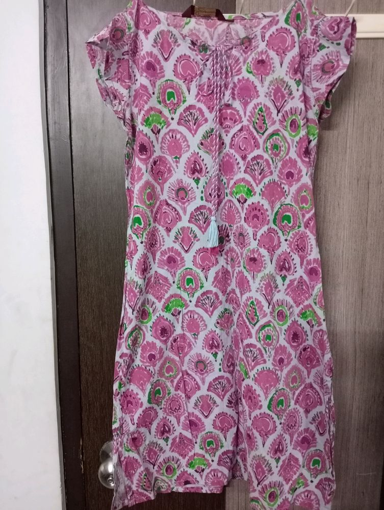 Pink Kurta