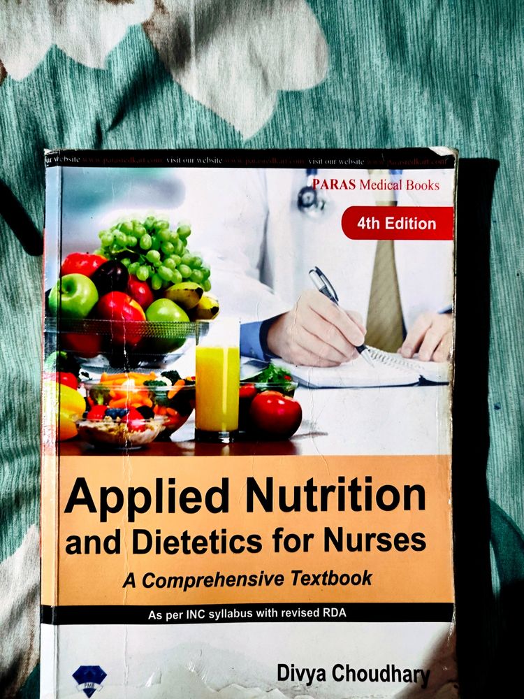 Textbook For Applied Nutrition & Dietetics BSC NSG