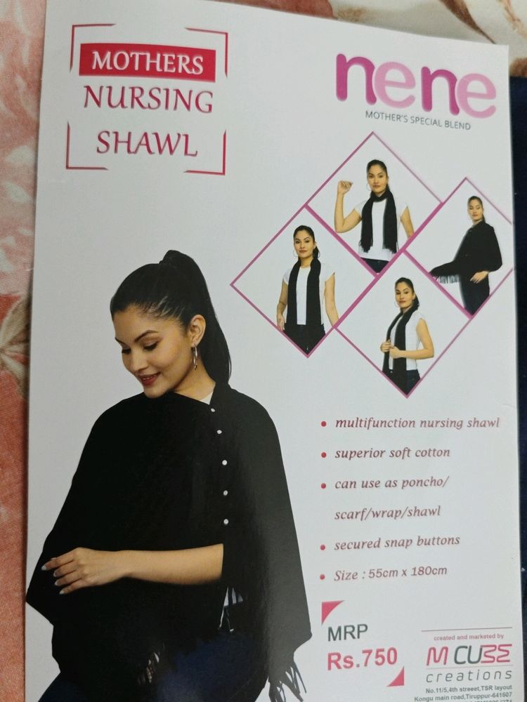 Nursing Shawl-Feeding Shawl