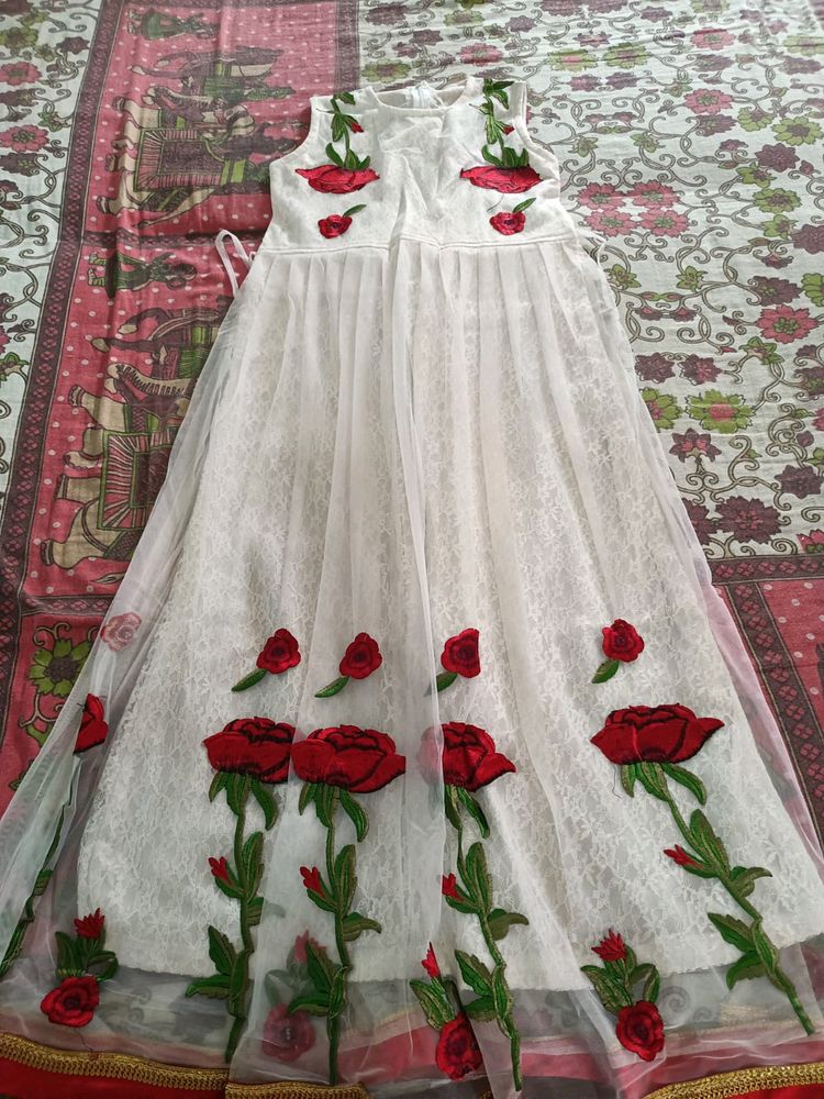 Girls Rose Dress