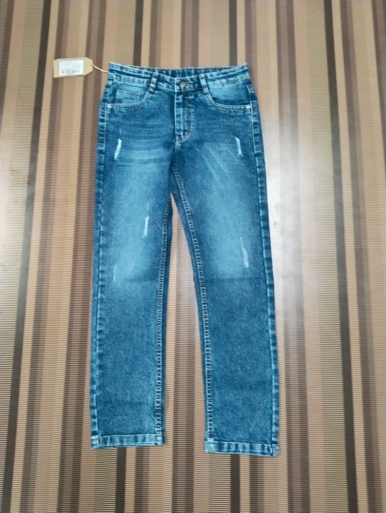 V-34 Size-28 Straight Women Denim Jeans