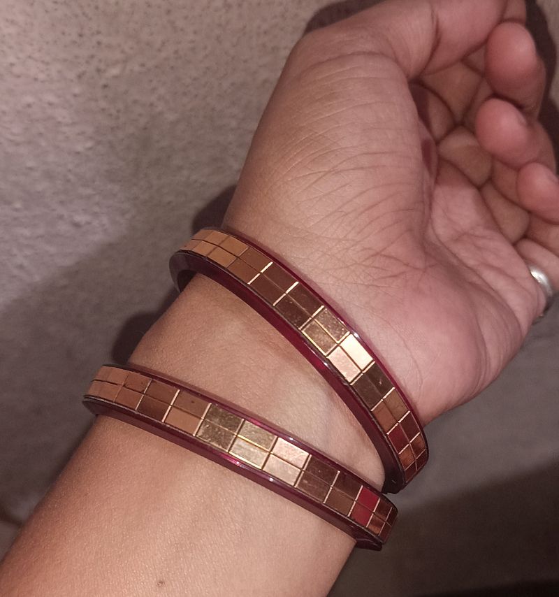 Set Of Two Bangles Combo